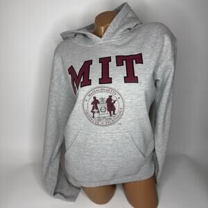 Massachusetts Institute Technology MIT Vintage Y2K Hoodie Sweatshirt Gildan S